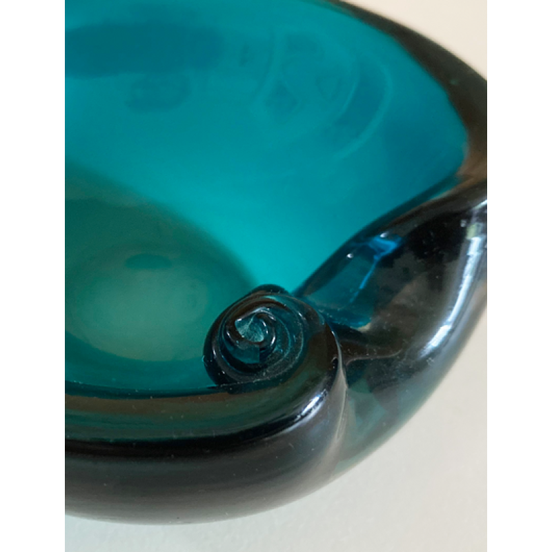 Murano Italy glazen asbak